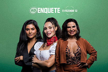 Mileide, Aline e Solange na enquete da 12ª Roça