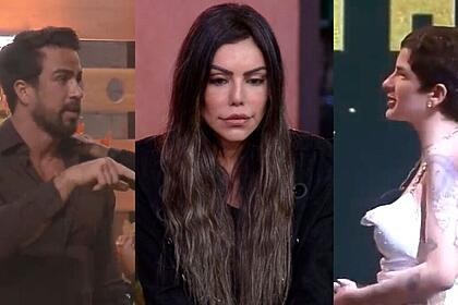 Liziane causou na última festa de A Fazenda 13. A ex-peoa foi expulsa ao jogar bebida em Erasmo e supostamente agredir Lary.