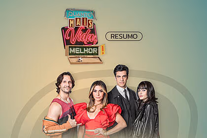 Logo do resumo semanal da novela Quanto Mais Vida, Melhor!
