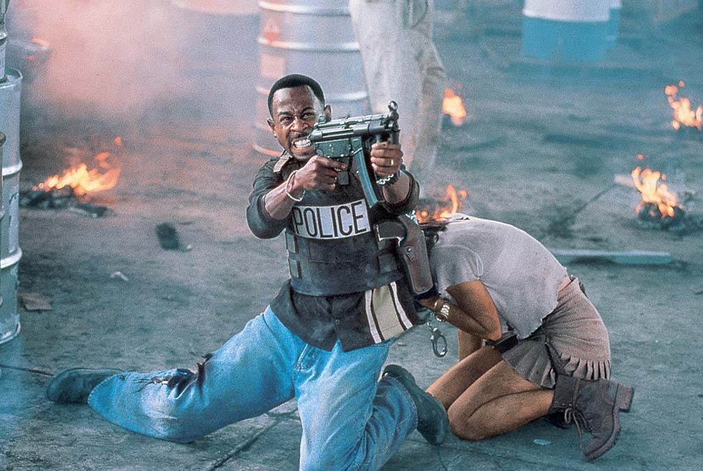 Martin Lawrence em trecho do filme Bad Boys, de 1995
