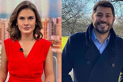 Elisa veeck e evaristo costa em uma montagem