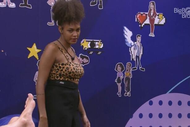 Jessilane na academia do BBB 22.