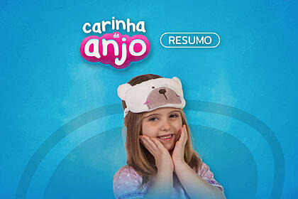 Logo do resumo diário da novela Carinha de Anjo