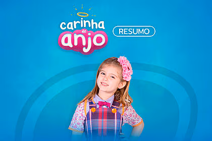 Logo do resumo da semana de carinha de anjo, exibida no sbt