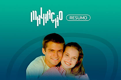 Logo do resumo semanal da novela malhação 1996 no viva