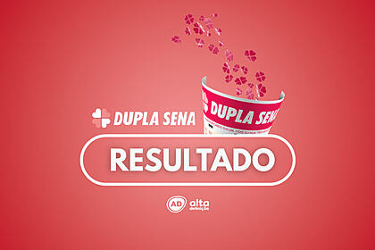 Logo do resultado da Dupla Sena da Loterias Caixa