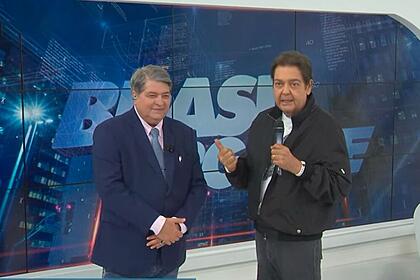 Faustão elogia datena no brasil urgente