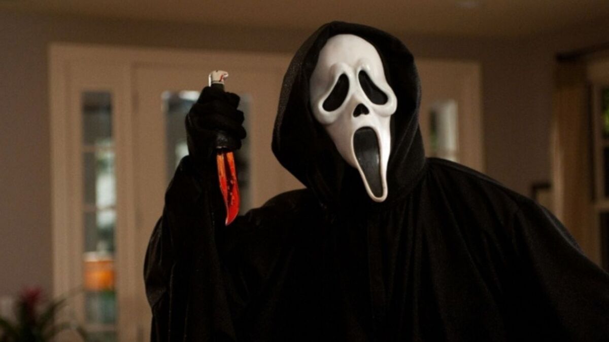 Ghostface em cena de Pânico