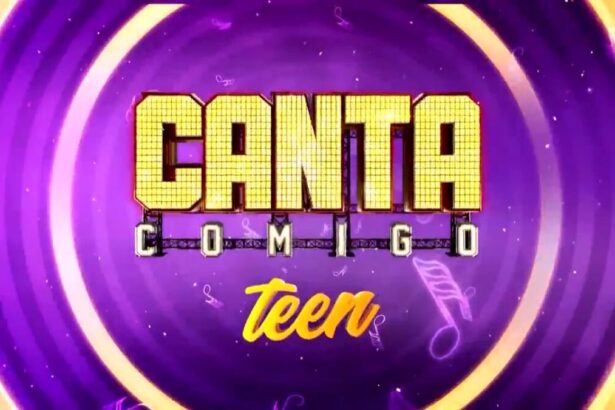 Logo do Canta Comigo Teen da Record TV