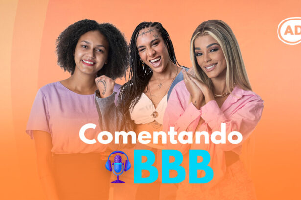 Jessilane, Linn da Quebrada e Brunna Gonçalves na capa do sétimo episódio do comentando BBB