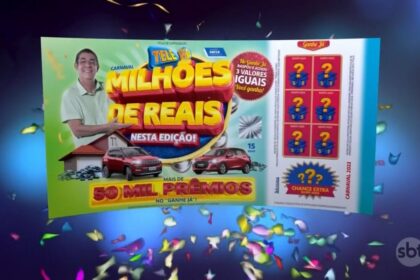 Folheto da Tele Sena de Canarval 2022