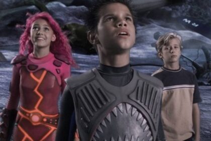 Trecho do filme As Aventuras de Sharkboy e Lavagirl, exibido pela Record TV no Cine Aventura