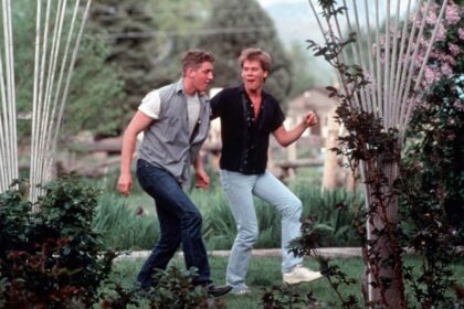 Trecho do filme Footloose - Ritmo Louco, exibido pela TV Globo na Sessão de Sábado