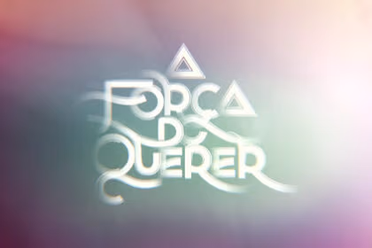 Logo da novela a força do querer