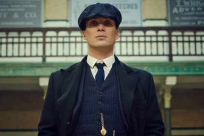 Cillian Murphy como Thomas em Peaky Blinders