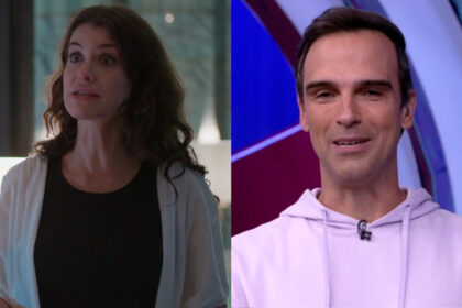 Trecho da novela um lugar ao sol (capítulo de 08 de março) e tadeu no bbb 22
