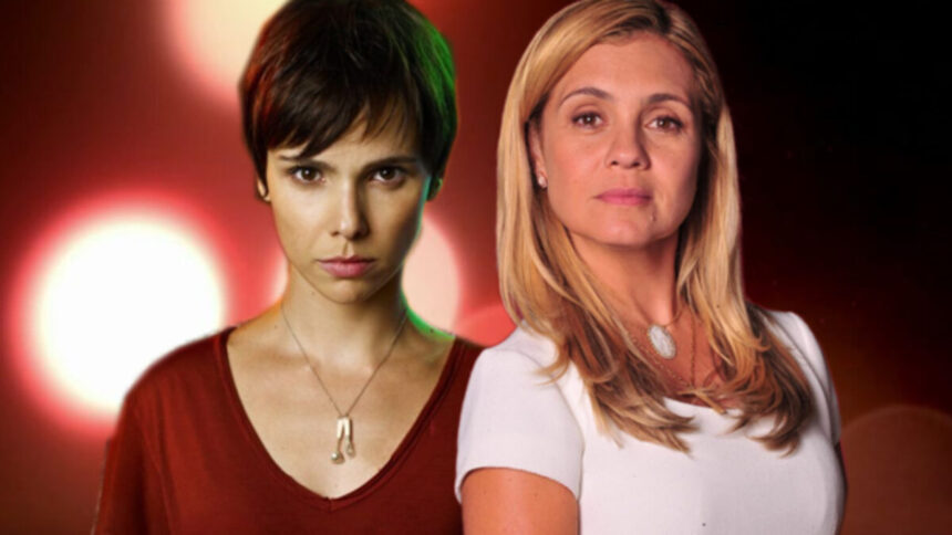Débora Falabella e Adriana Esteves em imagem de divulgação da novela Avenida Brasil