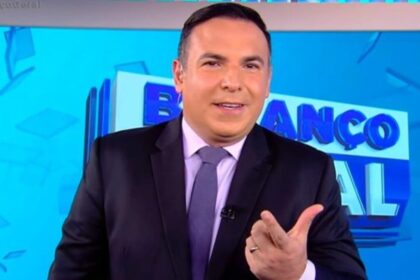 Reinaldo Gottino durante edição do Balanço Geral