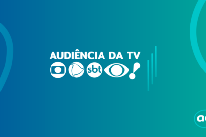 Logo dos consolidados de audiência da TV com TV Globo, Record TV, SBT, Band e RedeTV!