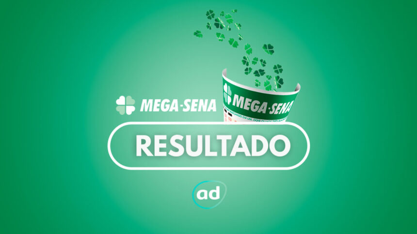 Logo do resultado do sorteio da Mega-Sena
