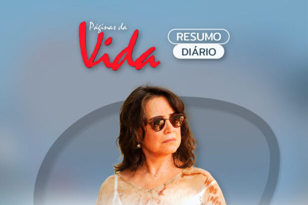 Logo de Páginas da Vida no resumo da novela