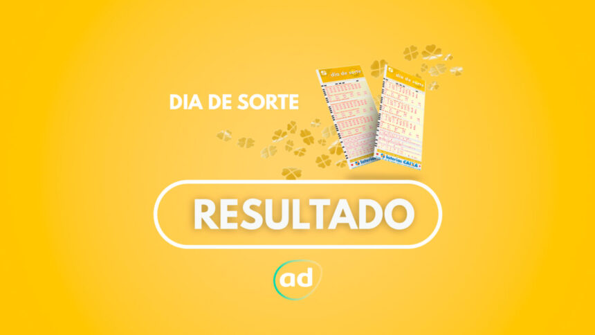 Logo do resultado do Dia de Sorte da Loterias Caixa