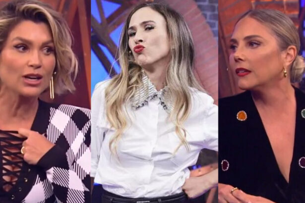 Flávia Alessandra, Tatá Werneck e Heloísa Périssé em uma montagem. Trechos do Lady Night