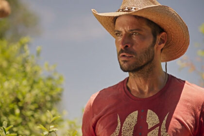 Leandro lima, como levi, em trecho da novela pantanal