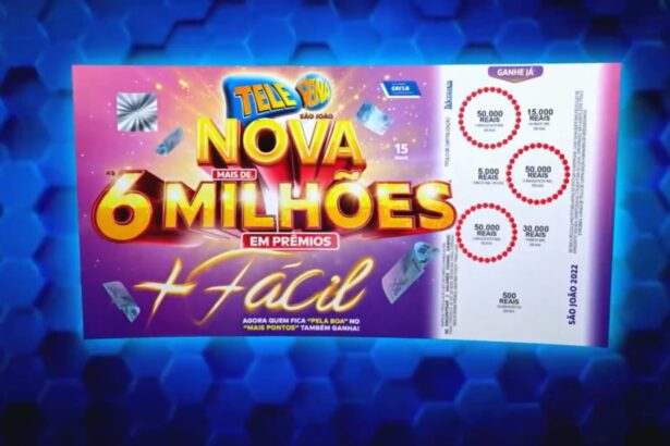 Folheto da Tele Sena de São João 2022