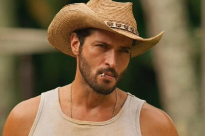 Ator Leandro Lima em trecho da novela Pantanal