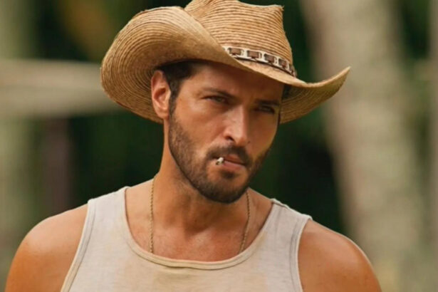 Ator Leandro Lima em trecho da novela Pantanal