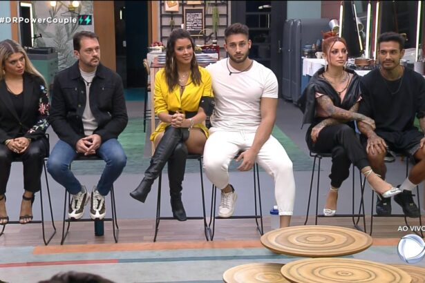 Adryana, Albert, Ivy, Nandinho, Brenda e Matheus