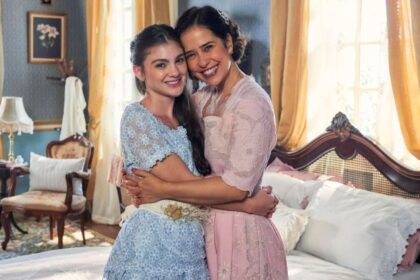 Debora Ozório e Paloma Duarte em cena de Além da Ilusão