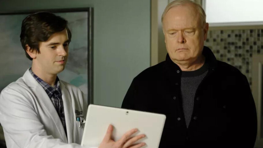 Trecho da série The Good Doctor, na TV Globo