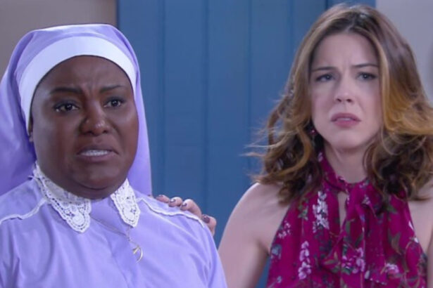 Trecho da novela Carinha de Anjo, com a personagem Irmã Fabiana