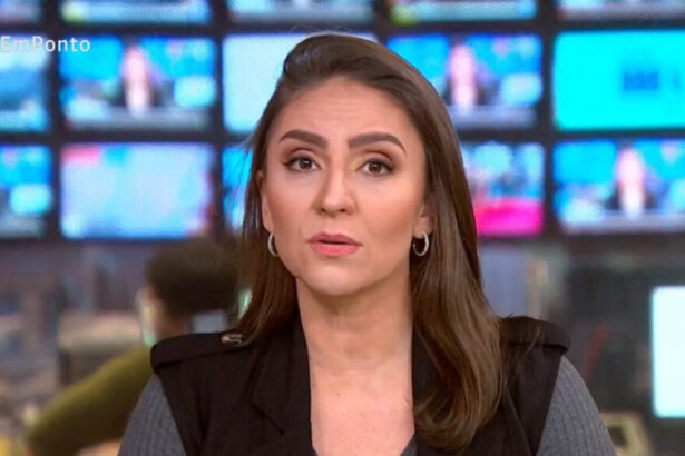 Cecilia Flesch em trecho de programa na GloboNews