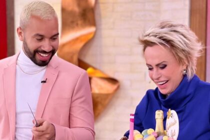 Gil do Vigor e Ana Maria Braga, juntos no Mais Você