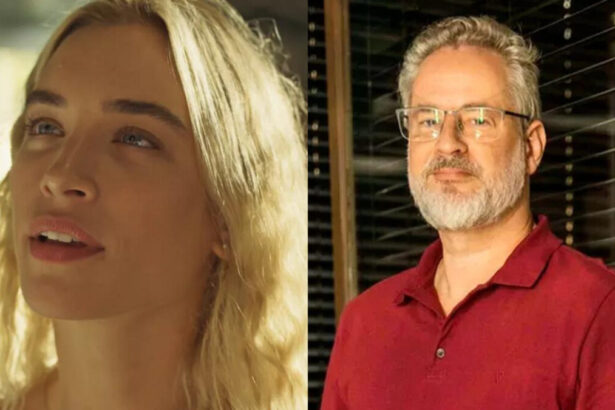 Marcela Fetter e Dan Stulbach em uma montagem
