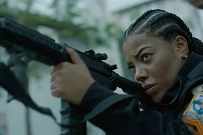 Ludmilla série, dando vida a policial diana, sua personagem em arcanjo renegado, do globoplay