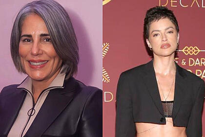 Gloria Pires e Agatha Moreira em uma montagem