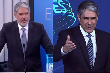 William bonner em trechos dos debates eleitorais de 2022 e 2018