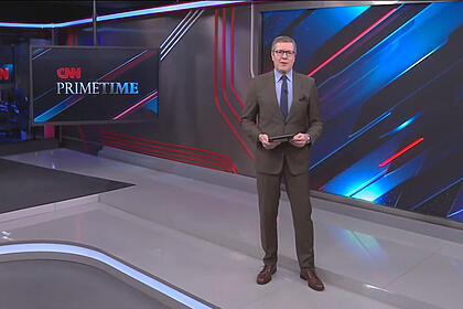 Márcio gomes no estúdio do primetime