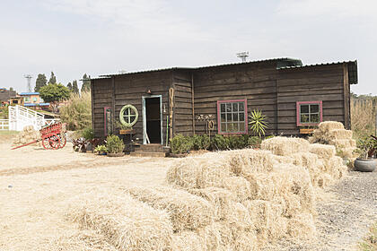 Paiol de A Fazenda que logo será transformado no Rancho do Fazendeiro