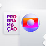 Arte de divulgação da programação da TV Globo