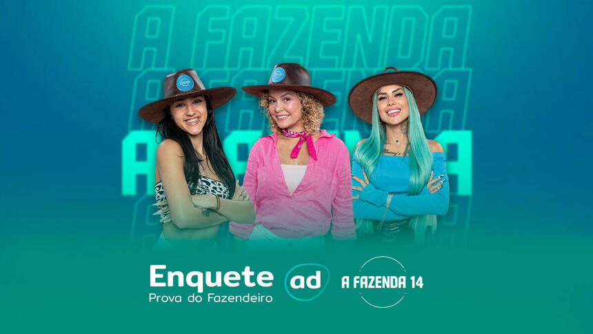Enquete do fazendeiro com Bia Miranda, Bárbara Borges e Tati Zqui em A Fazenda 14