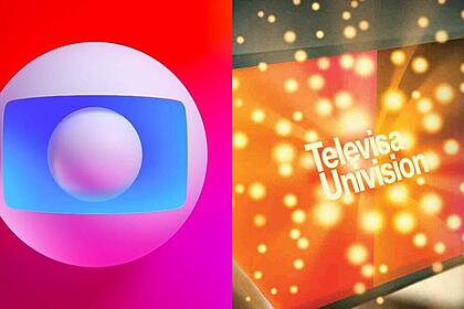 Globo e TelevisaUnivision em uma montagem