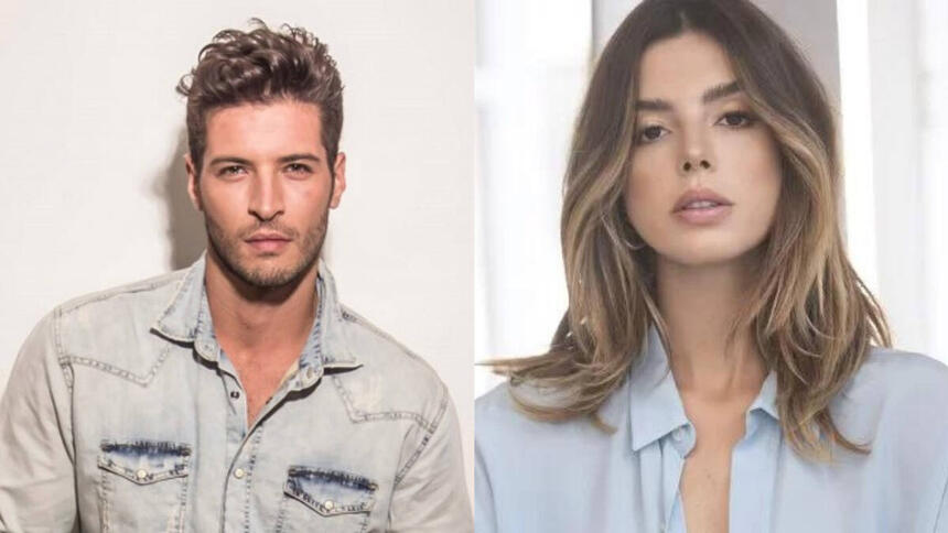 Leandro Lima e Giovanna Lancellotti juntos em uma montagem