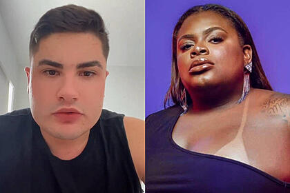 Montagem com Lucas e Jojo Todynho