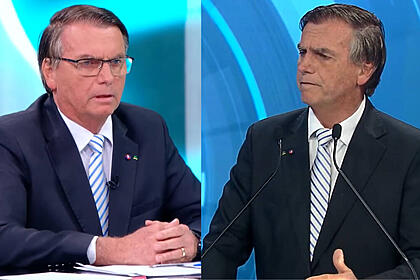 Trechos das sabatinas de bolsonaro no sbt e record tv