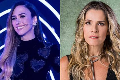Tatá Werneck e Ingrid Guimarães em uma montagem